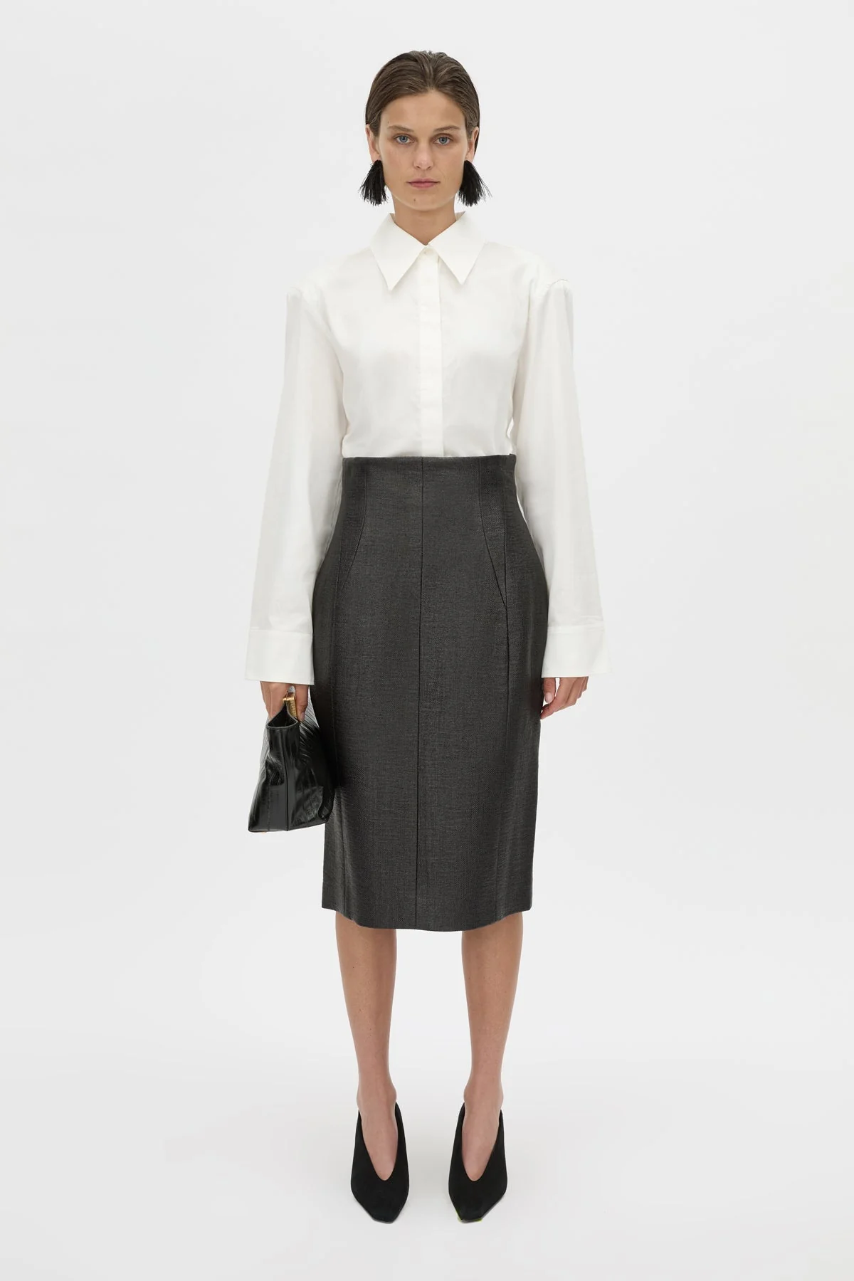 Alpine Textured Midi Skirt - Image 3