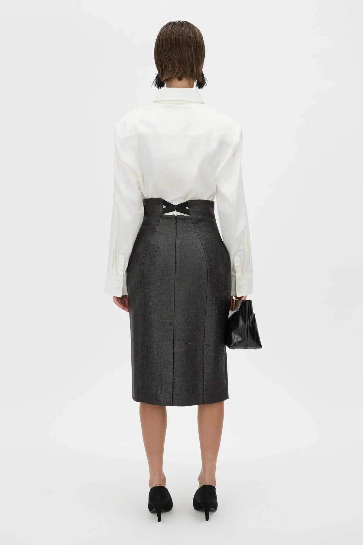 Alpine Textured Midi Skirt - Image 5