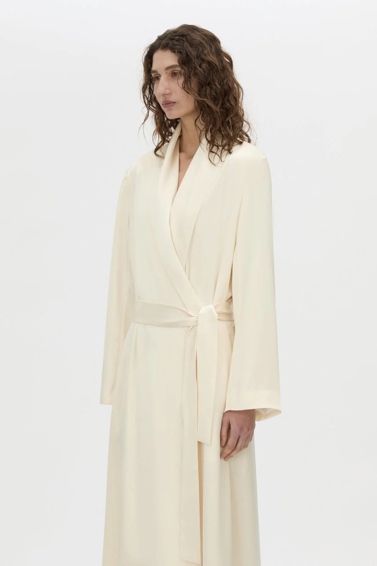 Arion Shawl Collar Dress - Image 2