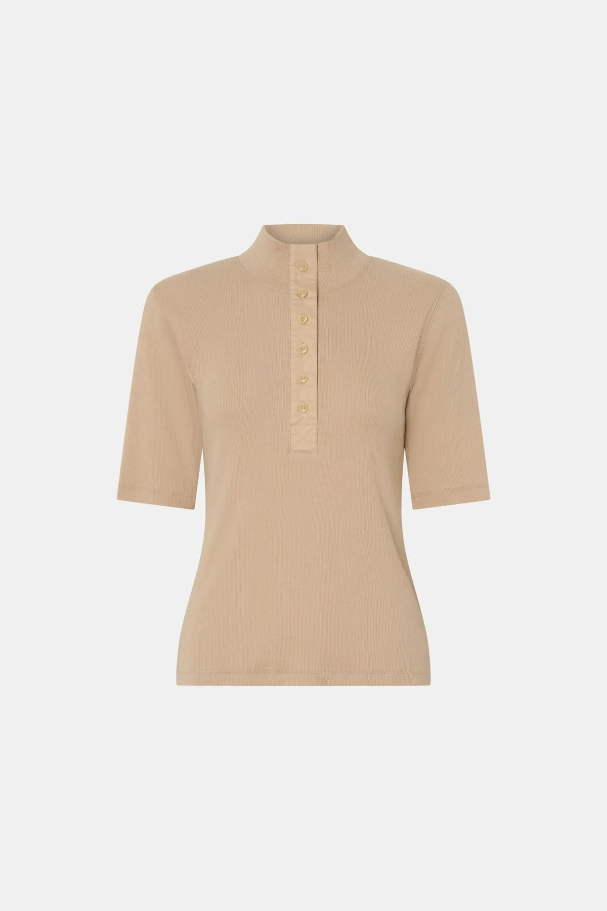 Aubrey Elbow Sleeve Rib Top - Image 6