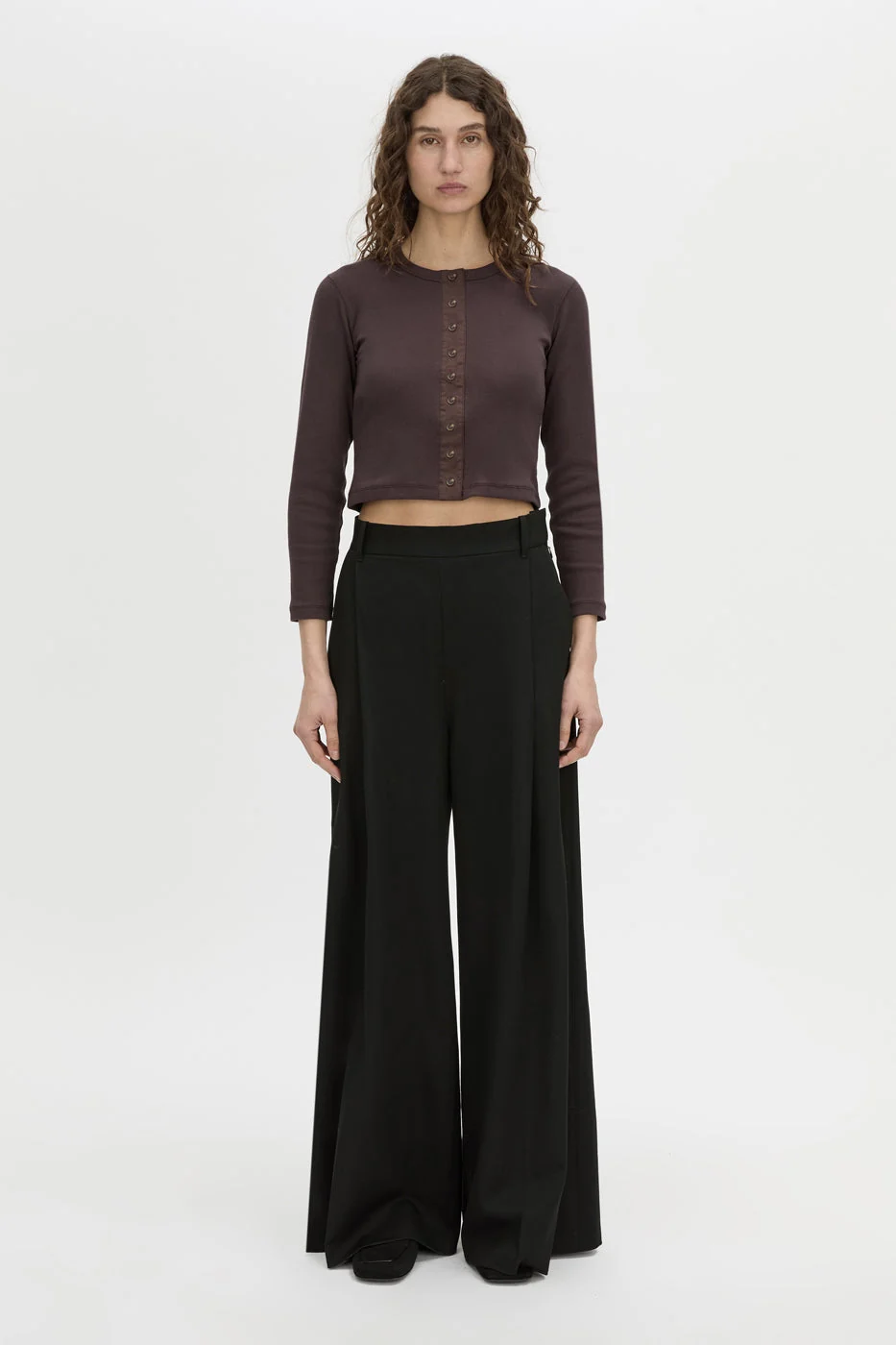 Aubrey Long Sleeve Rib Top - Image 3