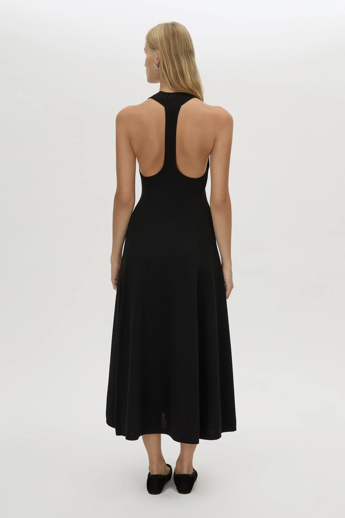 Aurore Knit Midi Fitted Dress - Image 4