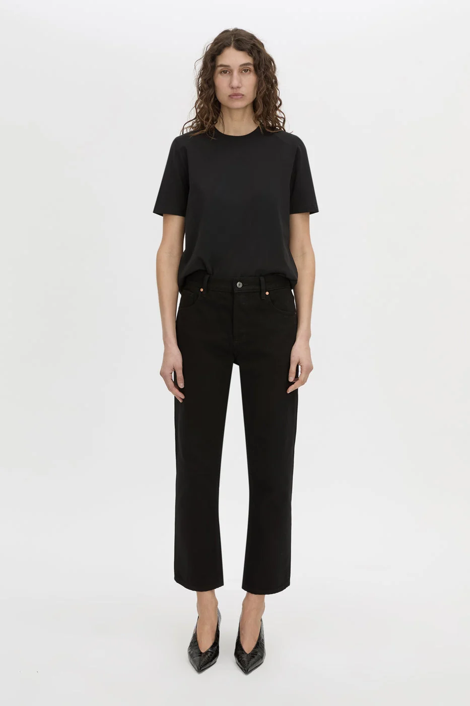 Carmen Shoulder Pad Tee - Image 3
