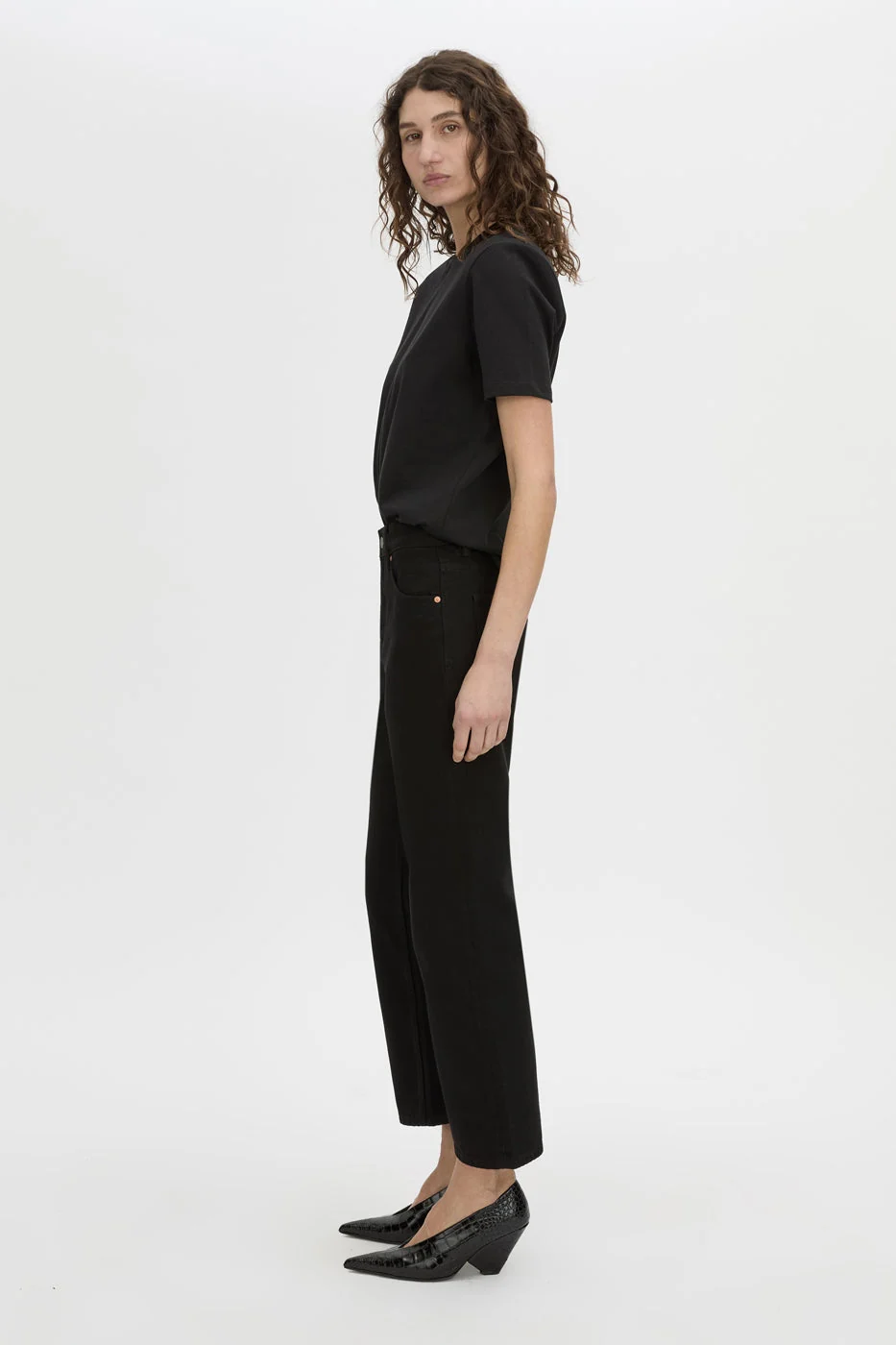 Carmen Shoulder Pad Tee - Image 4
