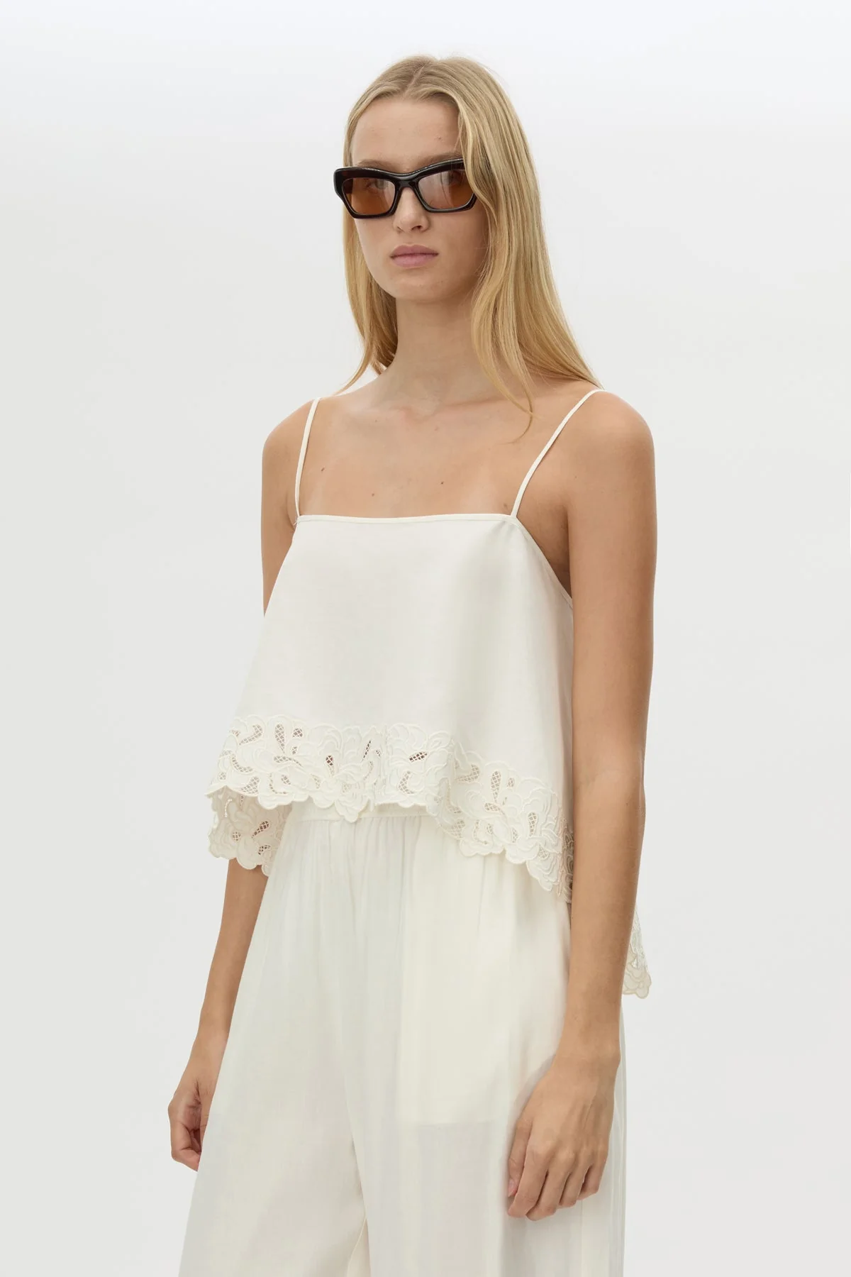 Chara Embroidered Cami - Image 2