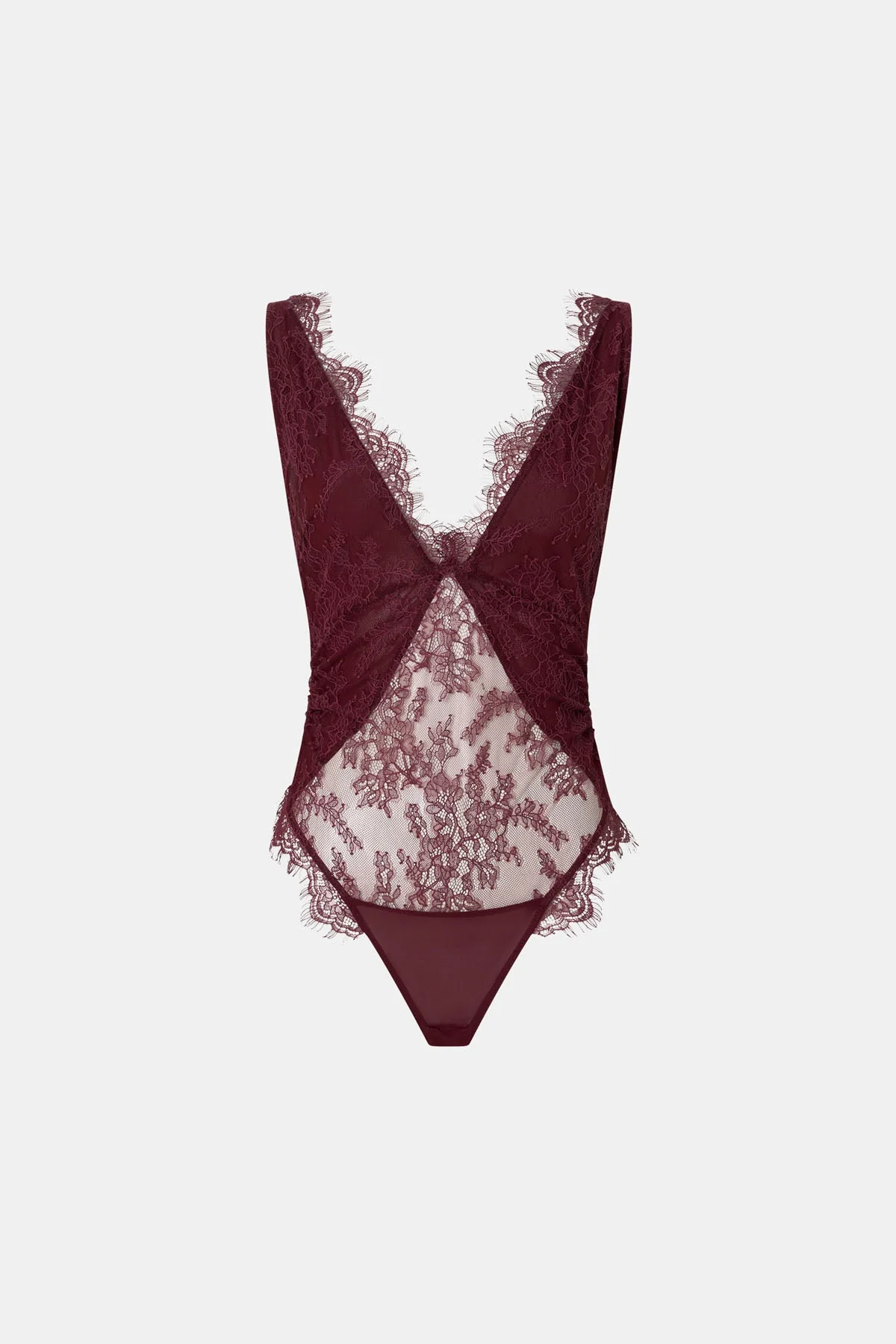 Cora V Neck Lace Bodysuit - Image 6