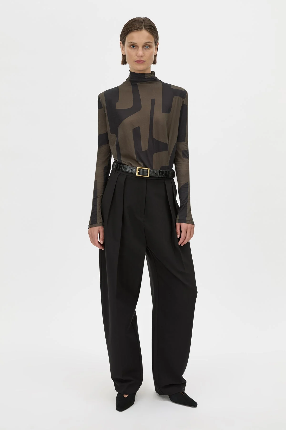 Eidra Printed Long Sleeve Bodysuit - Image 3