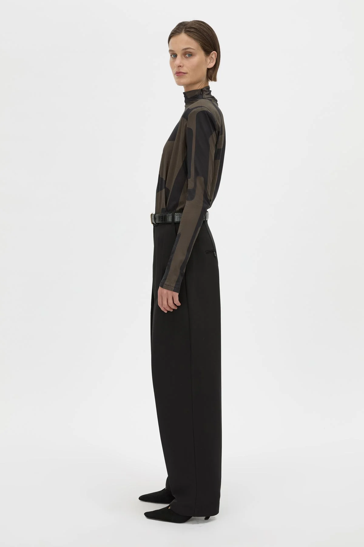 Eidra Printed Long Sleeve Bodysuit - Image 4