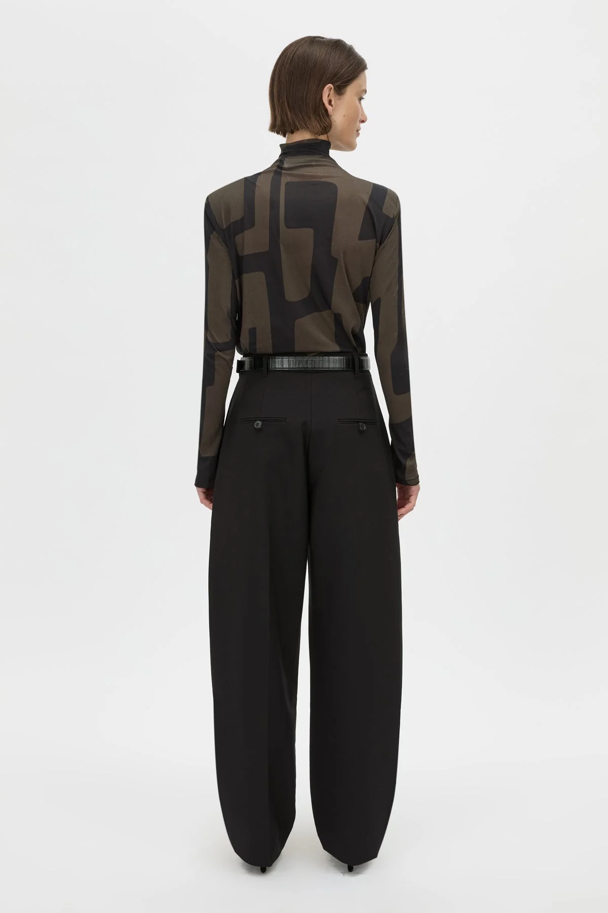 Eidra Printed Long Sleeve Bodysuit - Image 5