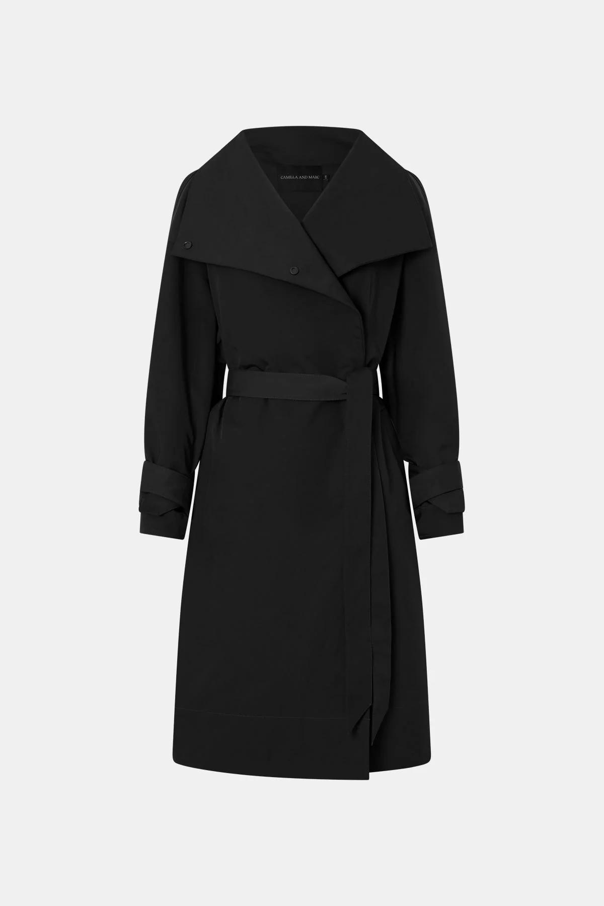 Gia Funnel Neck Coat - Image 6