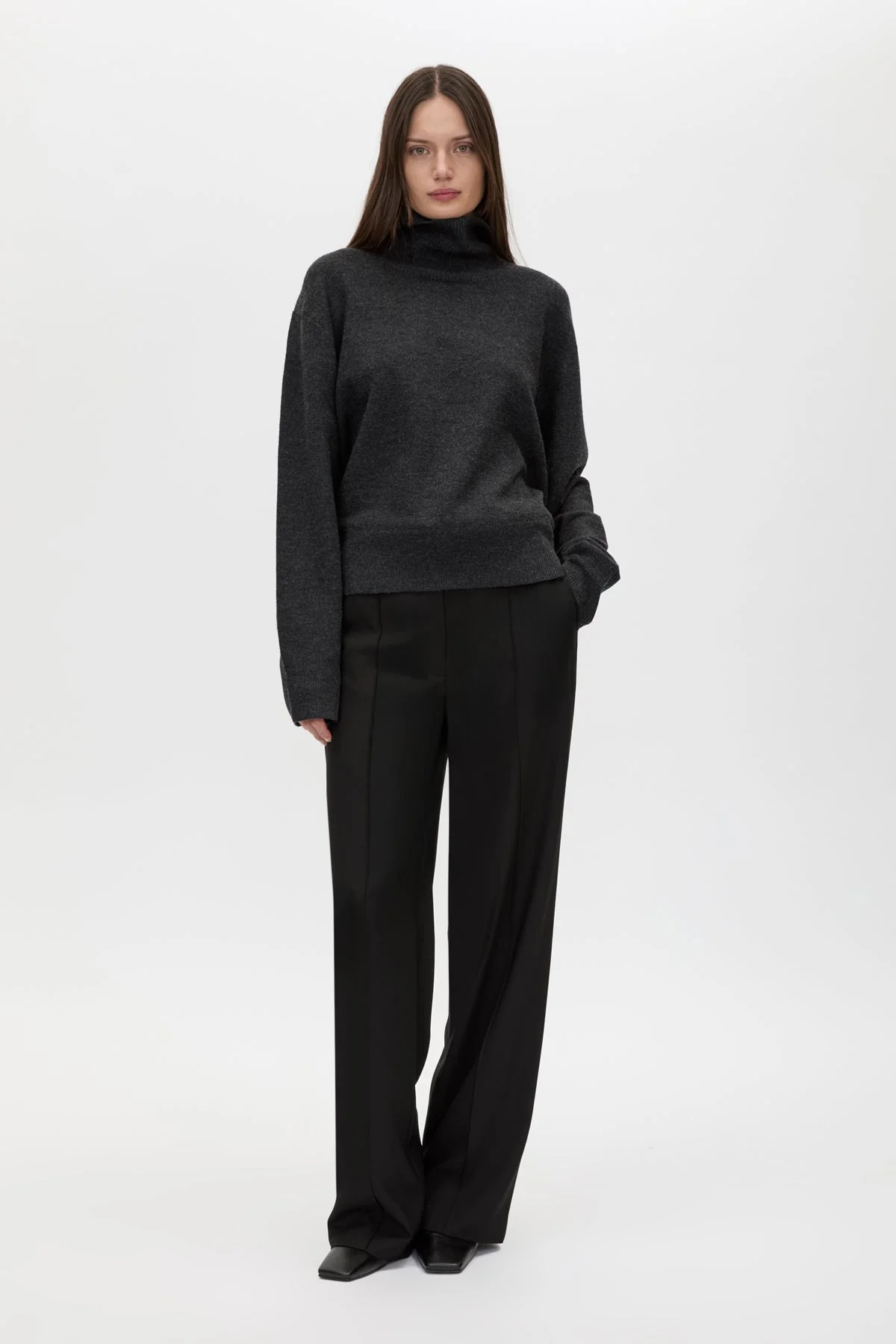 Margot Turtleneck Knit Sweater