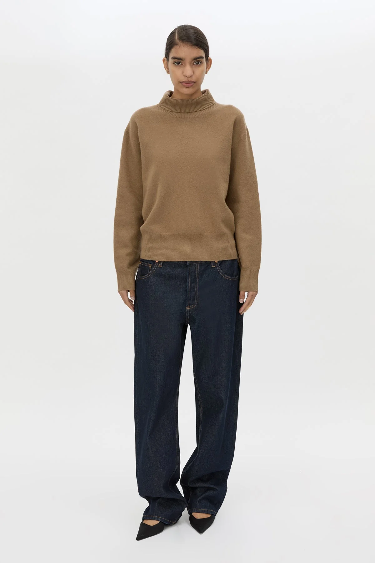 Margot Turtleneck Knit Sweater