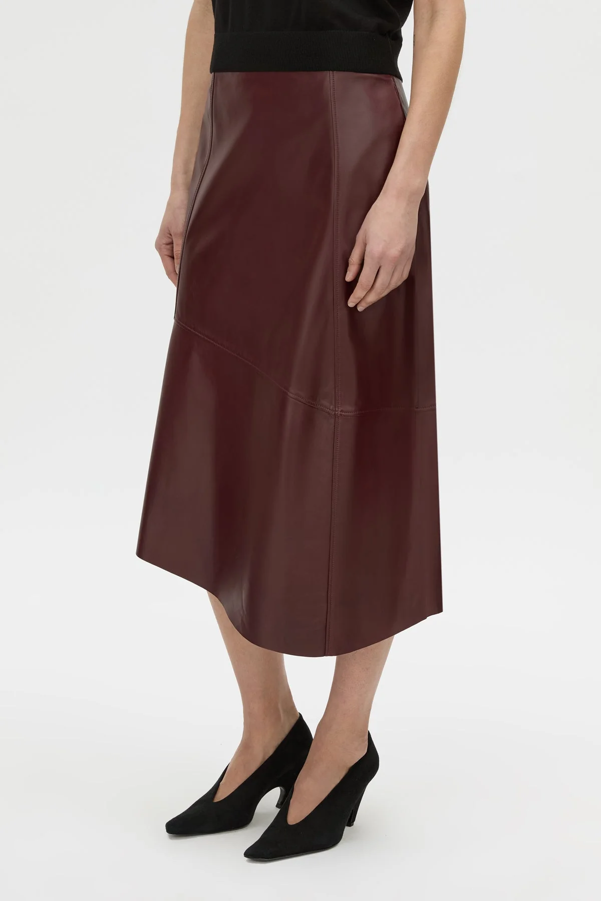 Orrin Leather Skirt - Image 2