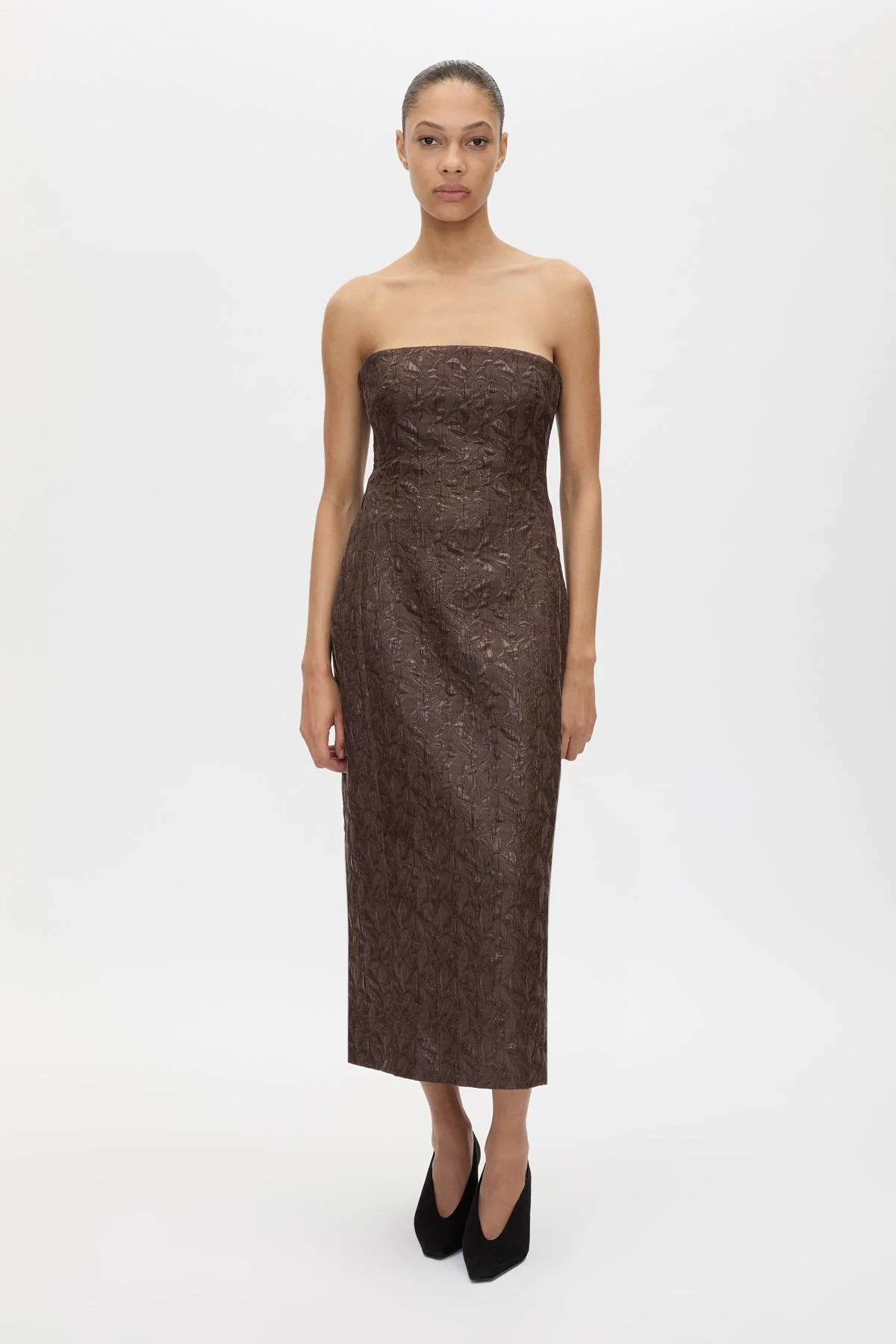 Rennick Strapless Midi Dress