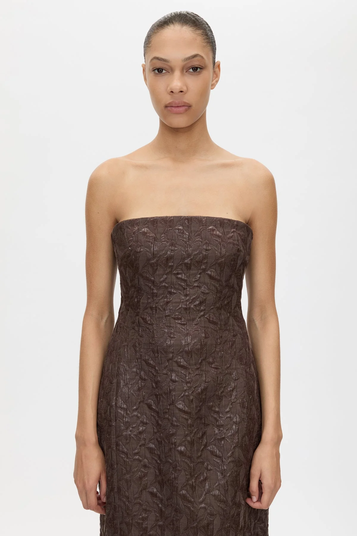 Rennick Strapless Midi Dress - Image 2