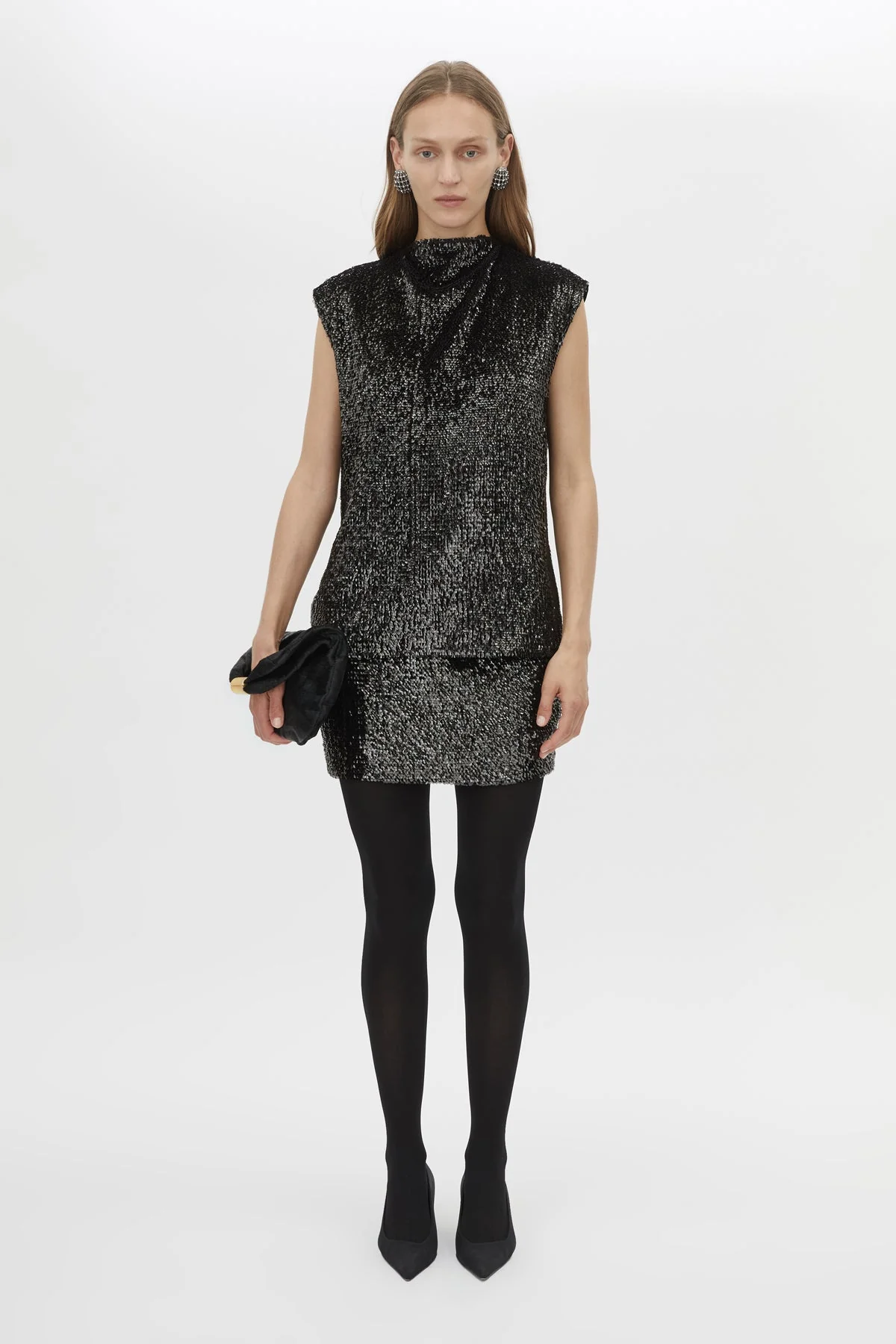 Sabel Sequin Mini Skirt