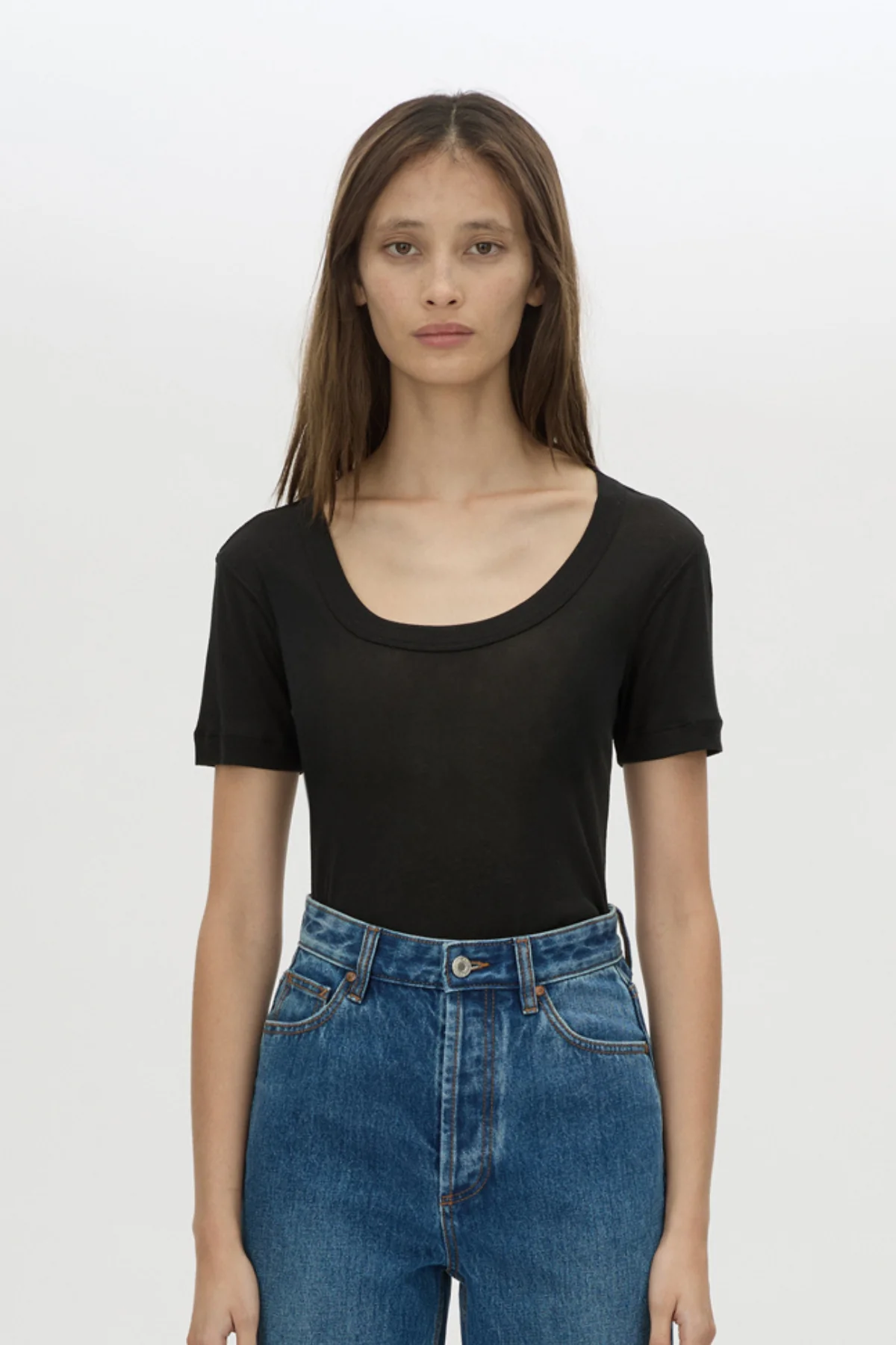 Siona Light Weight Fitted Tee - Image 2