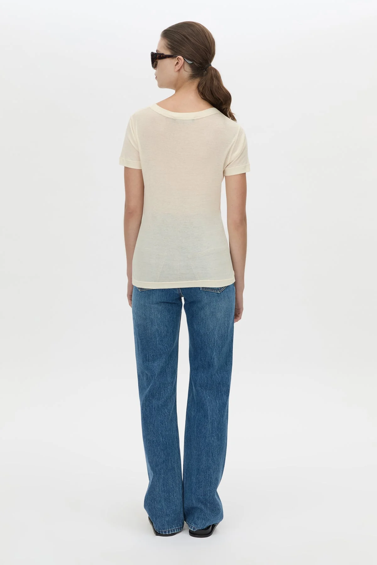 Siona Light Weight Fitted Tee - Image 5