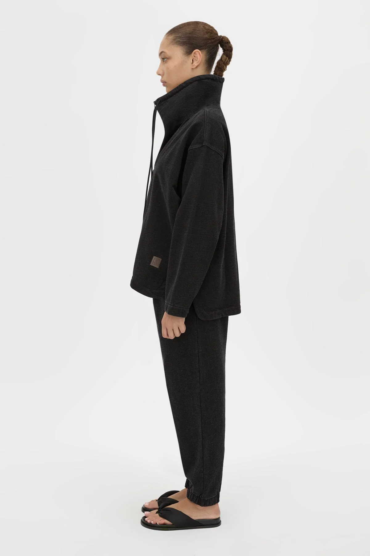 Sorrell Denim Fleece Pullover Top - Image 4