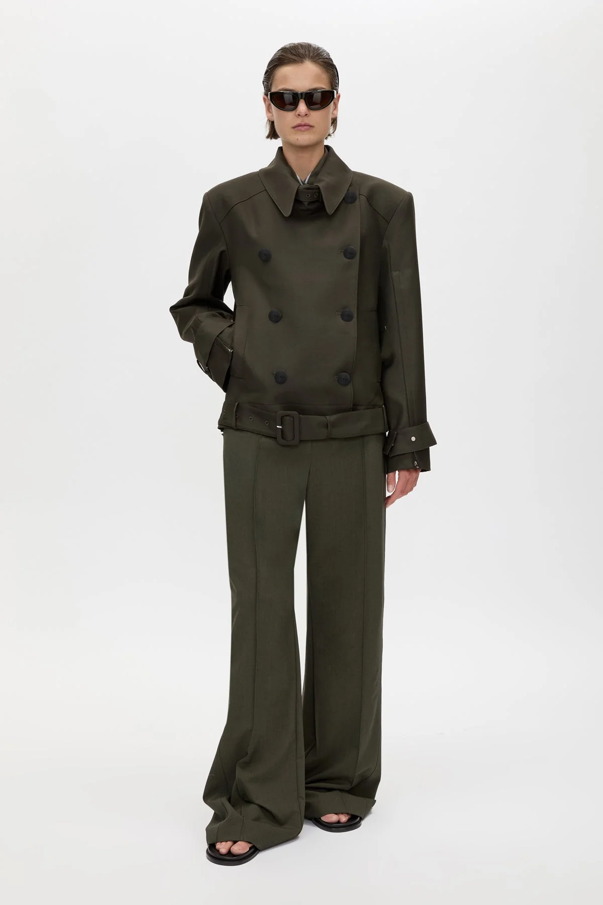 Tari Short Trench Jacket - Image 4