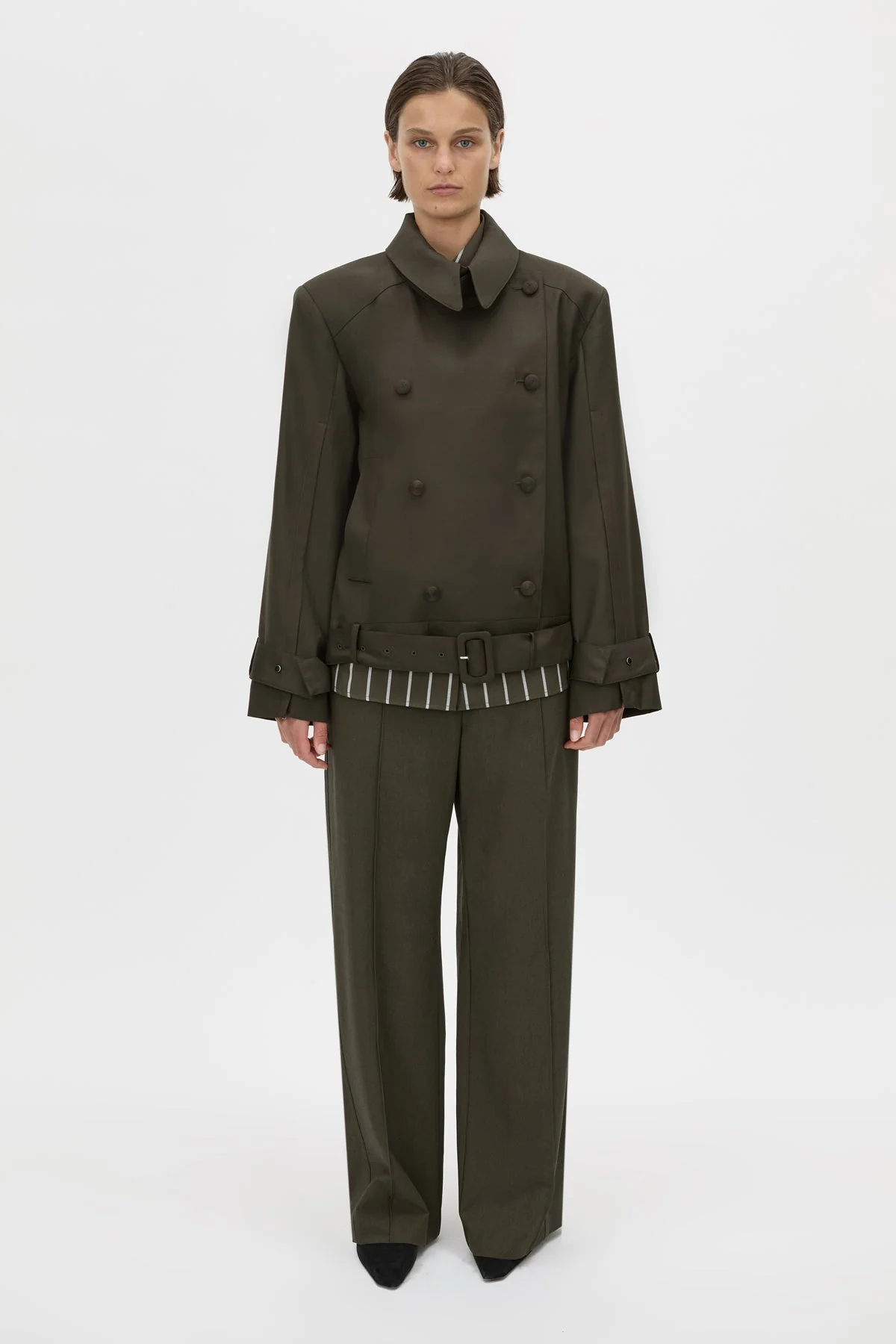 Tari Short Trench Jacket - Image 5