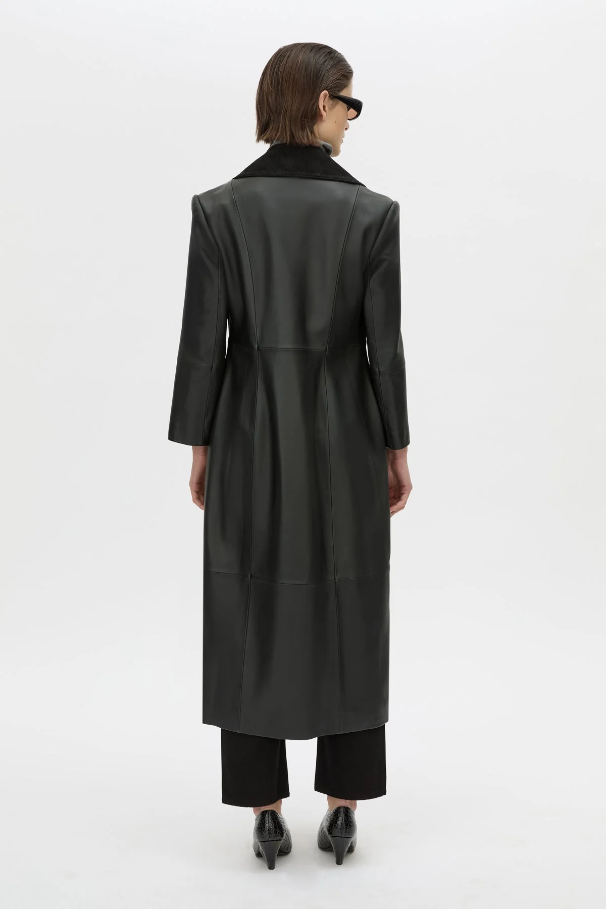 Yaz Leather Coat - Image 6