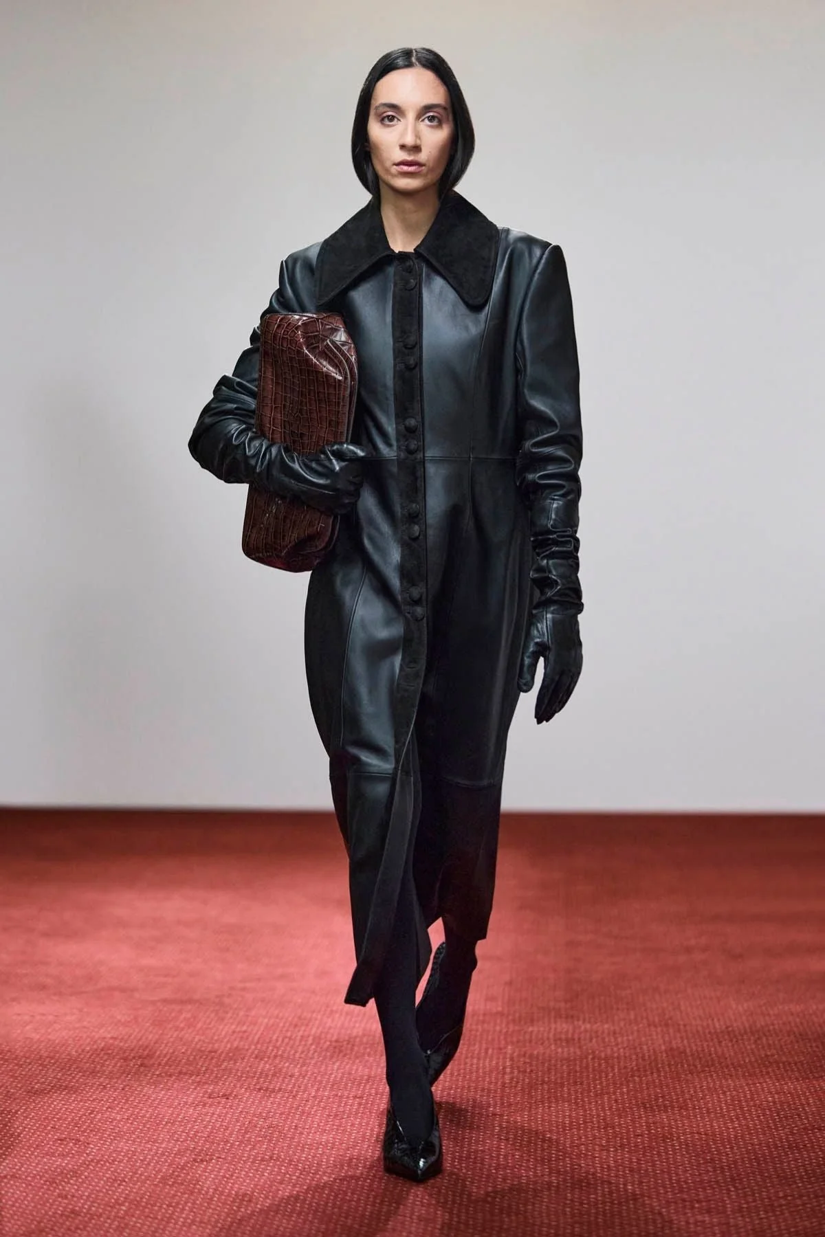 Yaz Leather Coat - Image 7