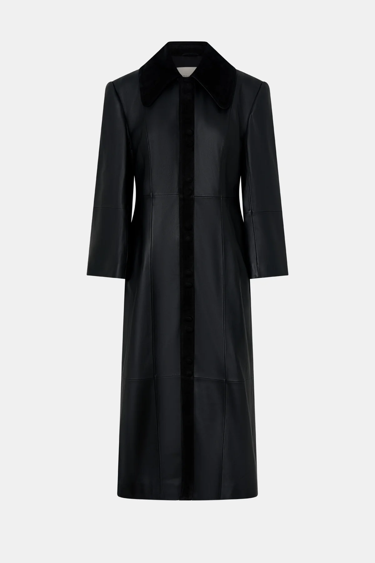Yaz Leather Coat - Image 9